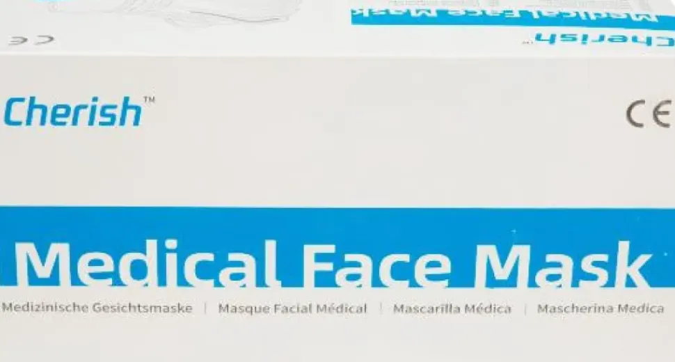 Cherish Mouth Mask - 3-Layer CE Approved Type IIR - 50 Pcs