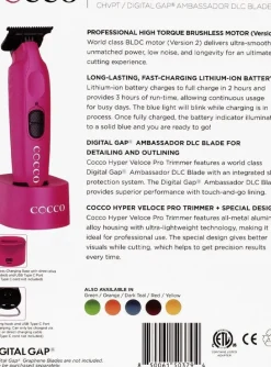 COCCO Hyper Velcro Pro Trimmer Pink