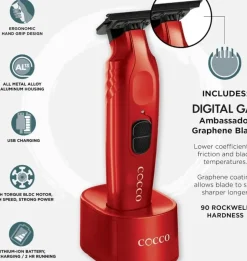 COCCO Hyper Velcro Pro Trimmer Red