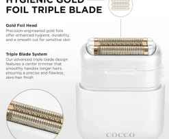 COCCO Impacto Micro Wet - Dry Shaver White