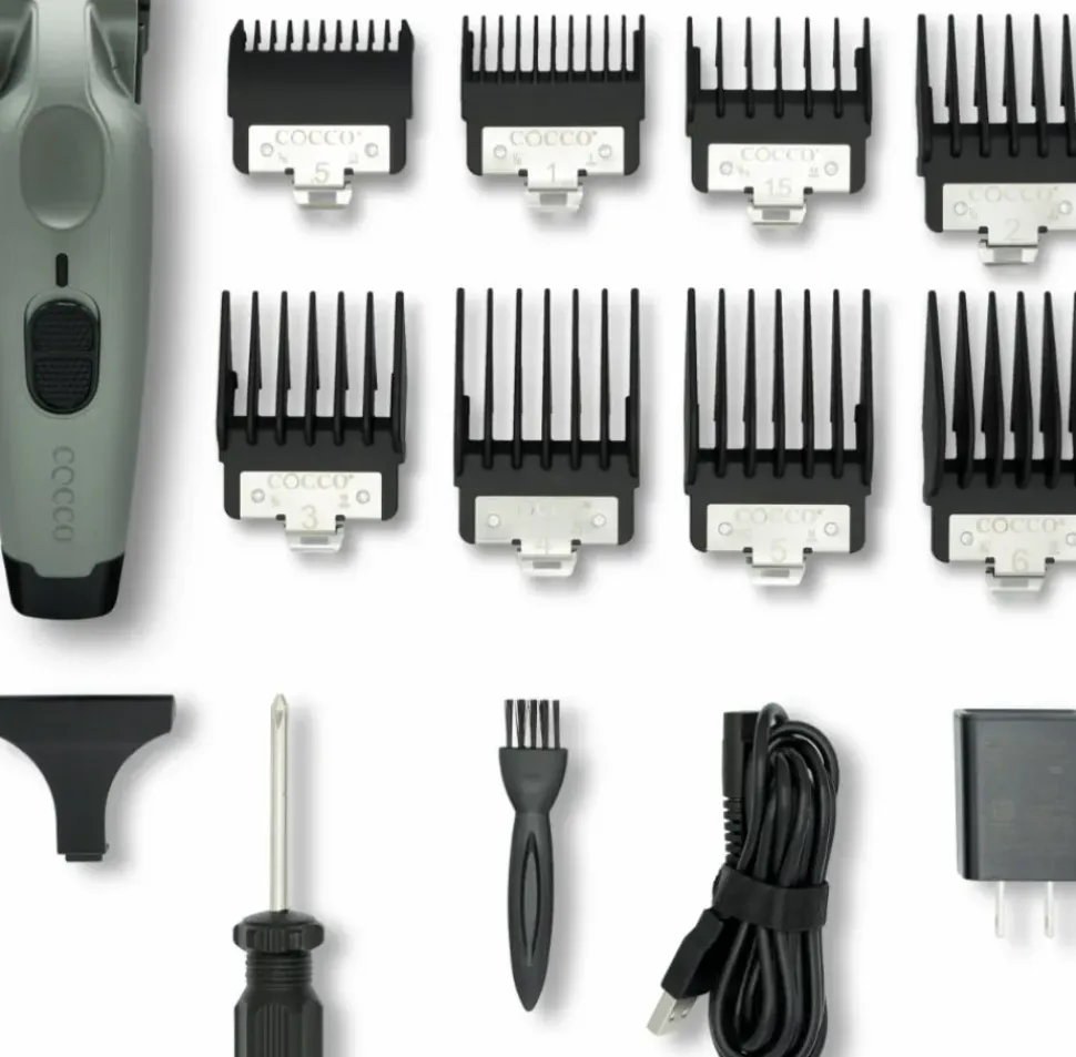 COCCO Velcro Pro Clipper Matte Grey