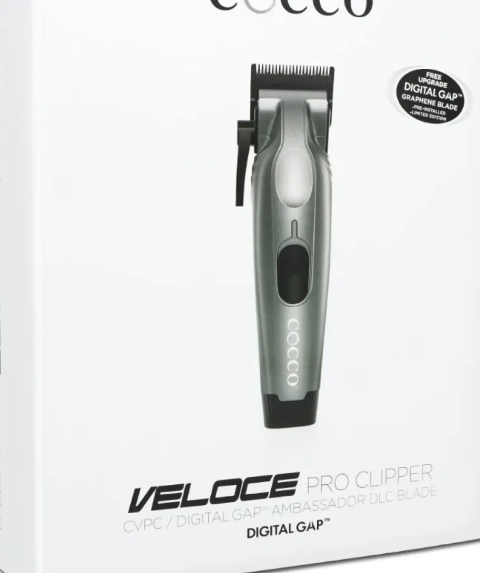COCCO Velcro Pro Clipper Matte Grey