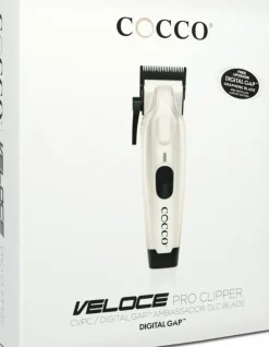 COCCO Velcro Pro Clipper Pearl White