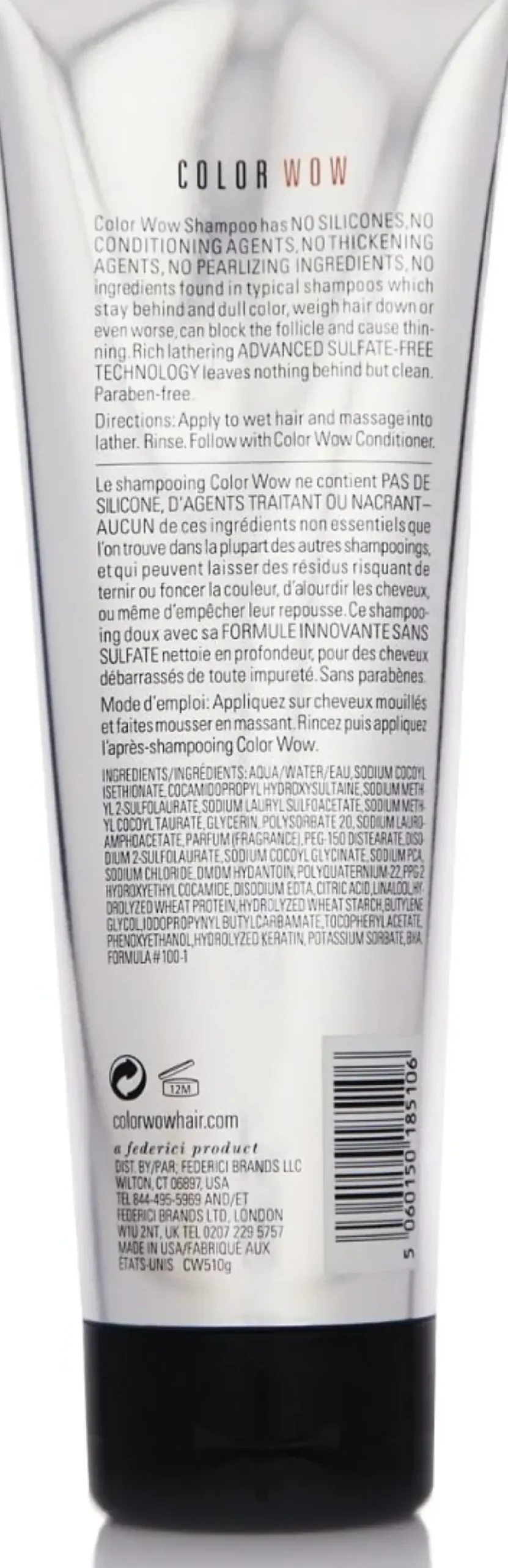 Color WOW Color Security Shampoo 250 ml