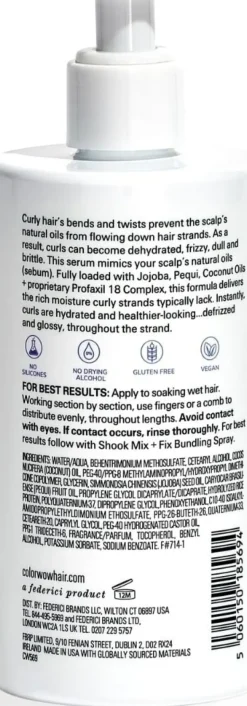 Color WOW Curl Wow Flo Entry Rich Natural Supplement 295 ml