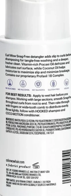 Color WOW Curl Wow Snag Free 295 ml (U)