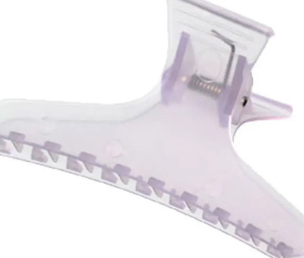 Comair Big Clips Purple - 12 pcs