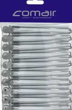 Comair Chrome Clips 12.5 cm - 10 Pcs