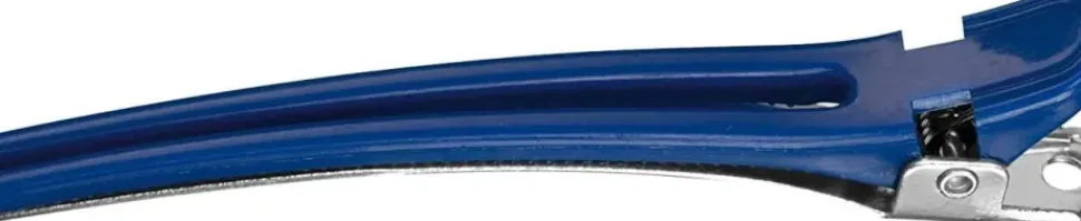 Comair Clips Plastic/Aluminium Blue - 10 pcs