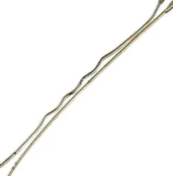 Comair Hair Pins 5 cm Gold - 24 Pcs