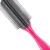 Denman D4 Fashion Effects Pink Grey Bristles