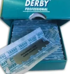 Derby Professional Half Razor Blades - 100 pcs