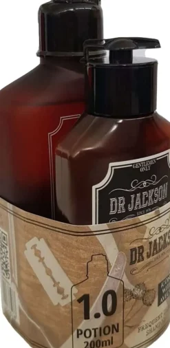 Dr. Jackson Hair And Body Shampoo Kit Potion 1.0 200 ml + Hair And Body Shampoo Potion 1.0 100 ml Gift Set