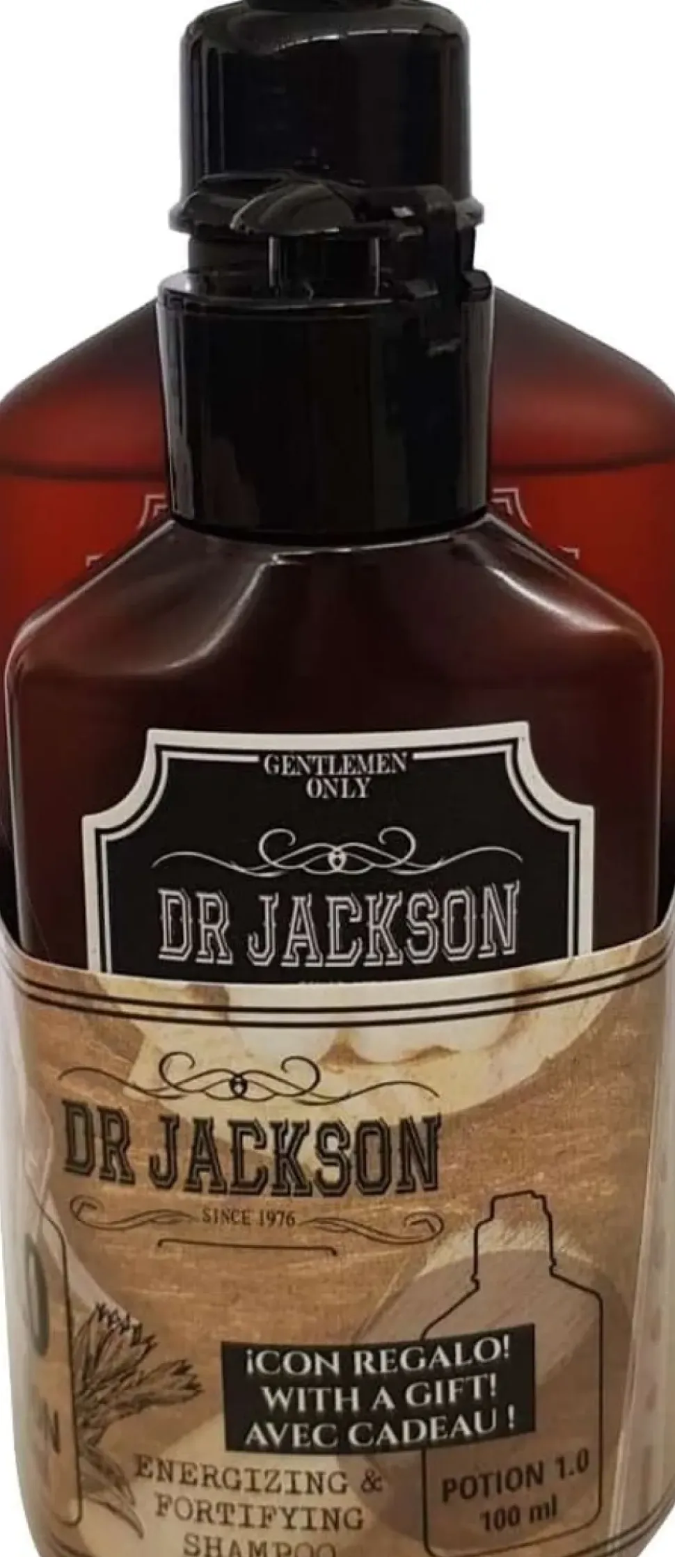 Dr. Jackson Revitalizer & Regulator shampoo Kit Potion 3.0 200 ml + Hair And Body Shampoo Potion 1.0 100 ml Gift Set