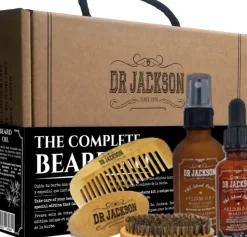 Dr. Jackson The Complete Beard Kit Oil+Tonic+Brush+Comb