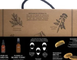 Dr. Jackson The Complete Beard Kit Oil+Tonic+Brush+Comb