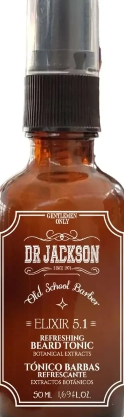 Dr. Jackson The Complete Beard Kit Oil+Tonic+Brush+Comb