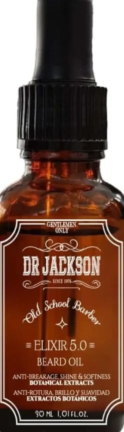 Dr. Jackson The Complete Beard Kit Oil+Tonic+Brush+Comb
