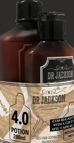 Dr. Jackson White Hair Shampoo Kit Potion 4.0 200 ml + Hair And Body Shampoo Potion 1.0 100 ml Gift Set