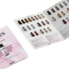 Dusy Color Shades Color Chart Printed