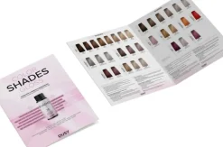 Dusy Color Shades Color Chart Printed