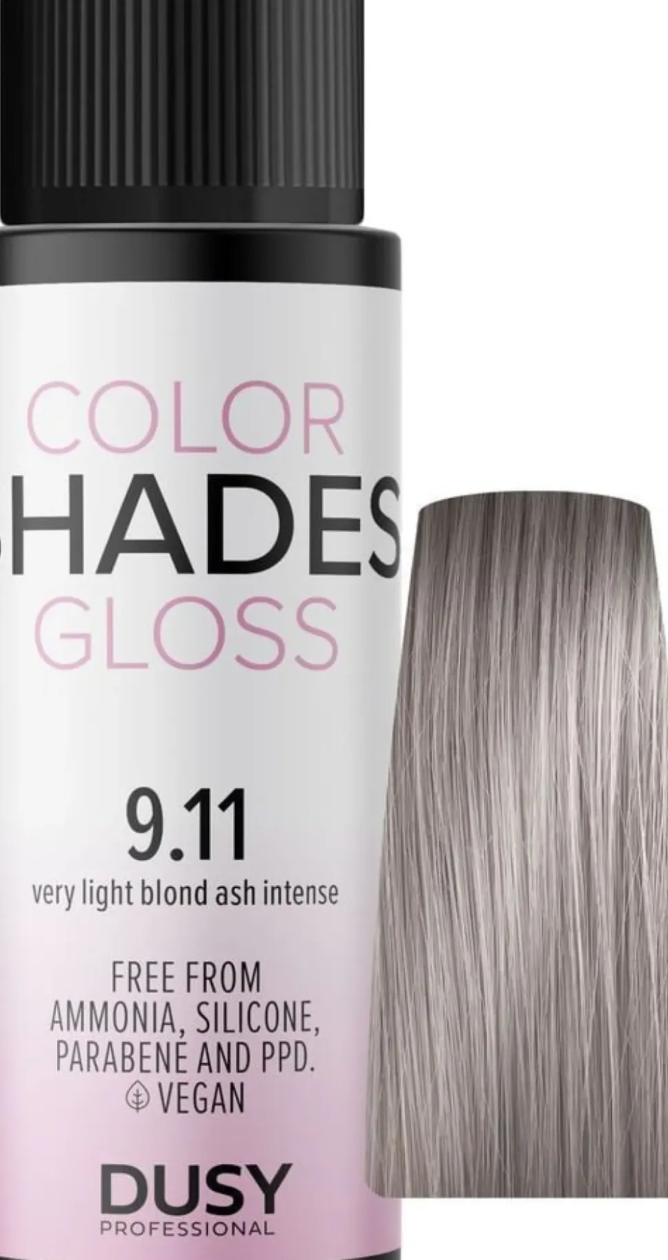 Dusy Color Shades 9.11 Very Light Blond Ash Intense 60 ml