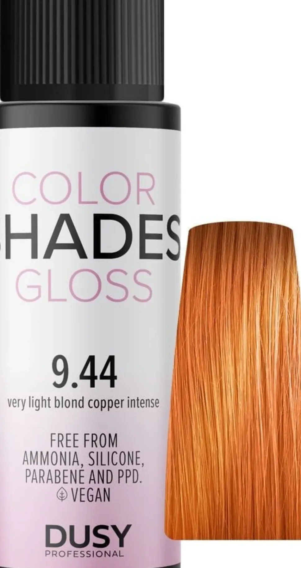 Dusy Color Shades 9.44 Very Light Blond Copper Intense 60 ml