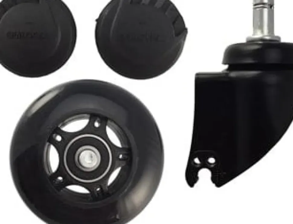 Efalock Clic Tec Round Black Medium