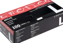 Efalock Emotion Nitril Gloves L Pow.-Free 100 pcs