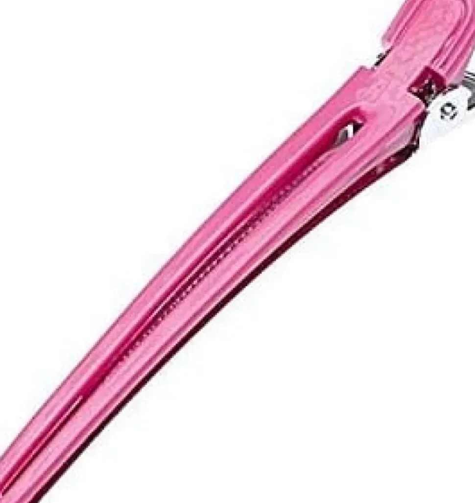 Efalock Hair Clips Pink 12 pcs