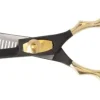 Eurostil - Black/Gold Thinning Scissor 5.5"