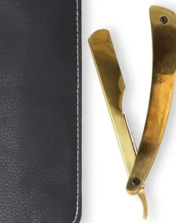 Eurostil Blessed Golden Metal Razor