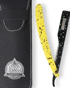 Eurostil Blessed Professional Razor Neon Black & Yellow