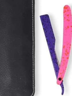 Eurostil Blessed Professional Razor Neon Purple & Rosa