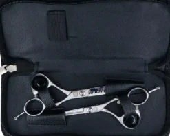 Eurostil - Flash Case 2 Cutting And Sculpting Scissors 5,5