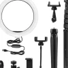 Eurostil LED Ringlight Ø26 Cm Tabletop With Tripod