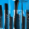 Eurostil - "SET 9 Combs Professional, Black"