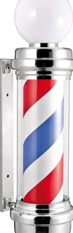 Eurostil SPHERE XL Chrome Barberpole - 13 Watt