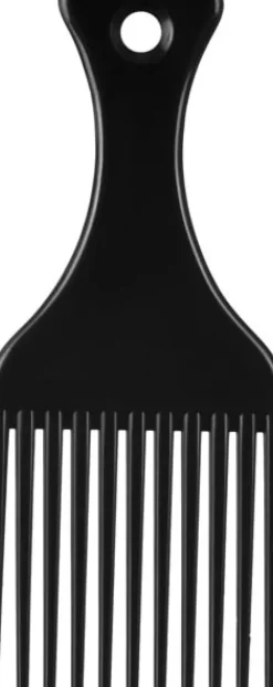 Eurostil - "Styling Comb Black, Medium, 11 pins"