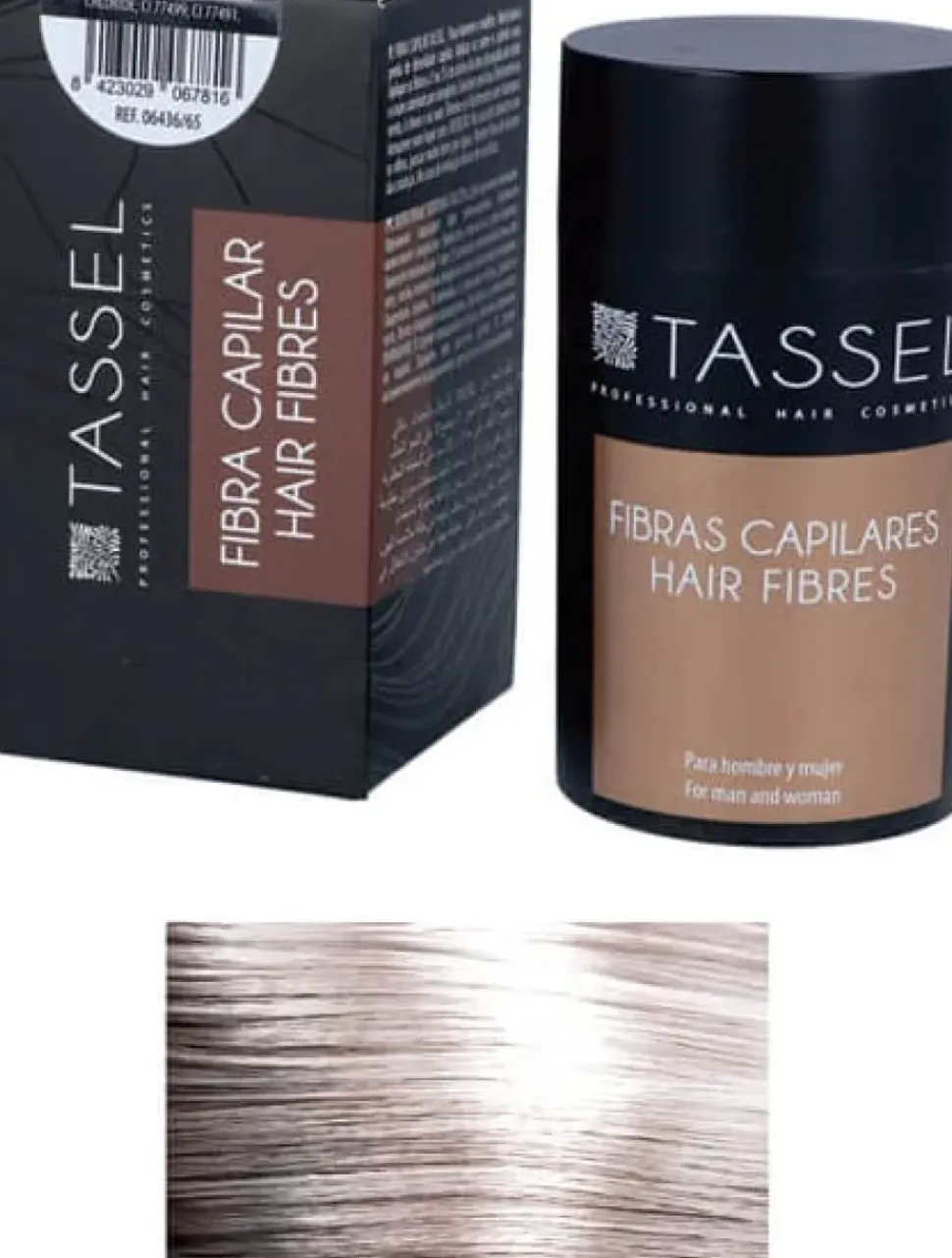 Eurostil - Tassel Hair Fiber Light gray 22g