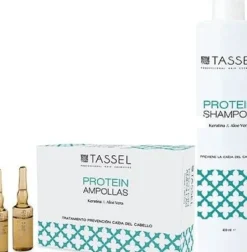 Eurostil Tassel Pack Anti Hair Loss Shampoo 400 ml & 12 x 10 ml Ampoules