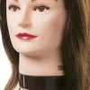 Eurostil Training head 100% Human Hair 20-30 cm