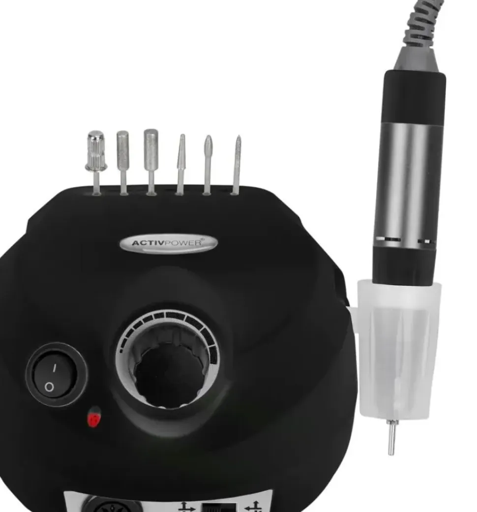 Gabbiano Activ Power Nail Drill Machine J202 Black 65 Watt