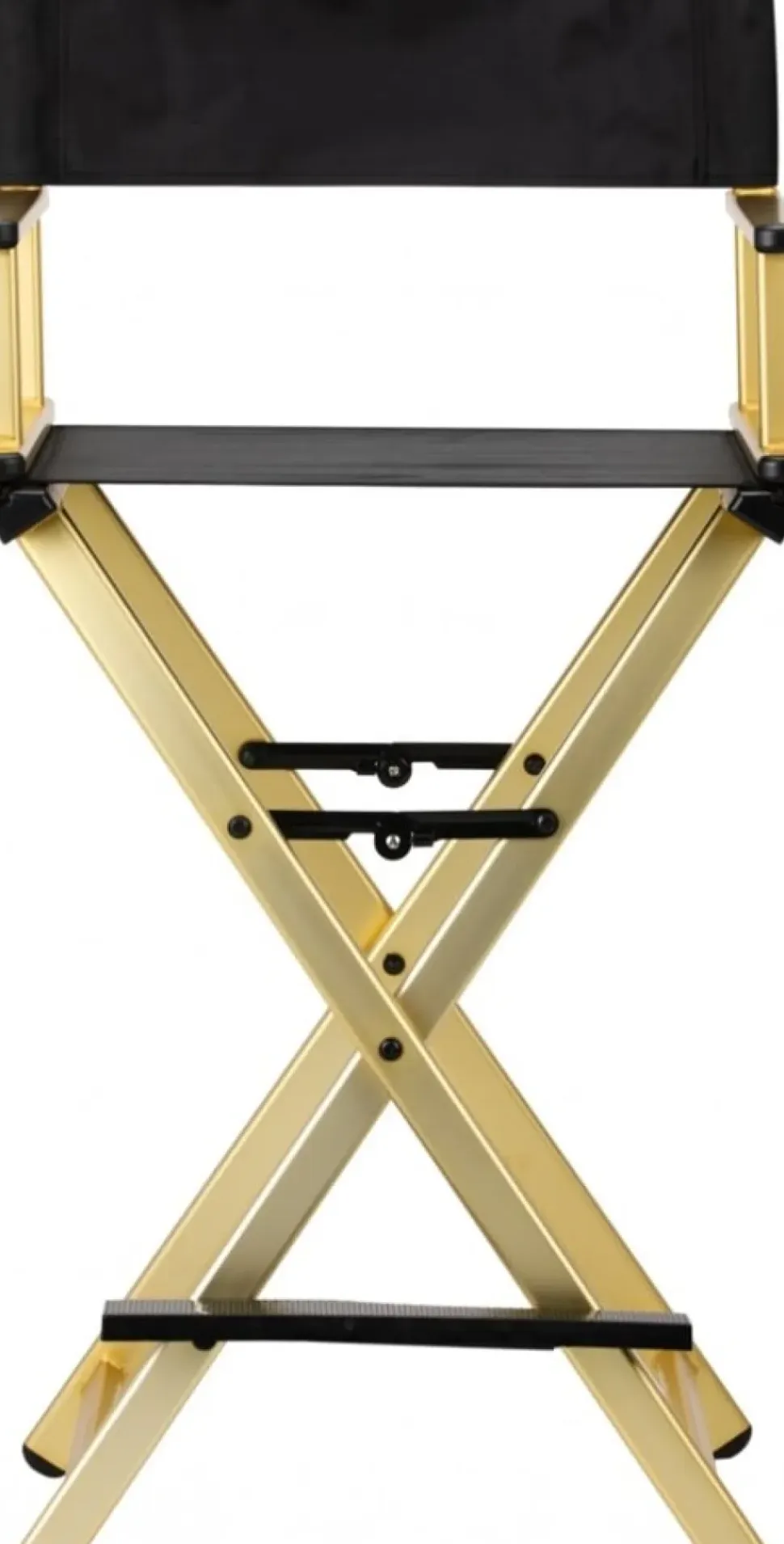 Gabbiano Aluminum Make Up Chair Gold