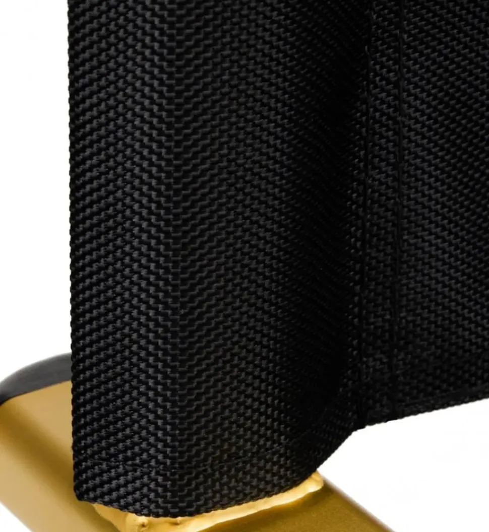 Gabbiano Aluminum Make Up Chair Gold