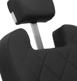 Gabbiano Barber Chair Bruno Black & Black Frame