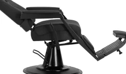 Gabbiano Barber Chair Bruno Black & Black Frame