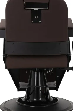 Gabbiano Barber Chair Bruno Brown & Black Frame