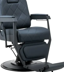 Gabbiano Barber Chair Bruno Graphite & Graphite Frame