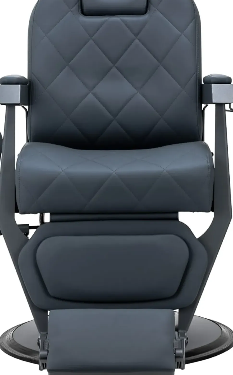 Gabbiano Barber Chair Bruno Graphite & Graphite Frame